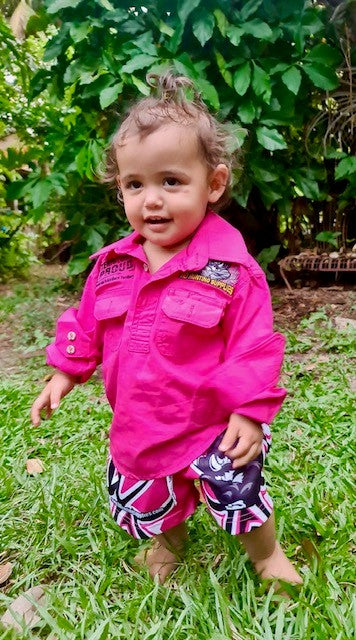 HD PILBARA WORK SHIRTS- KIDS