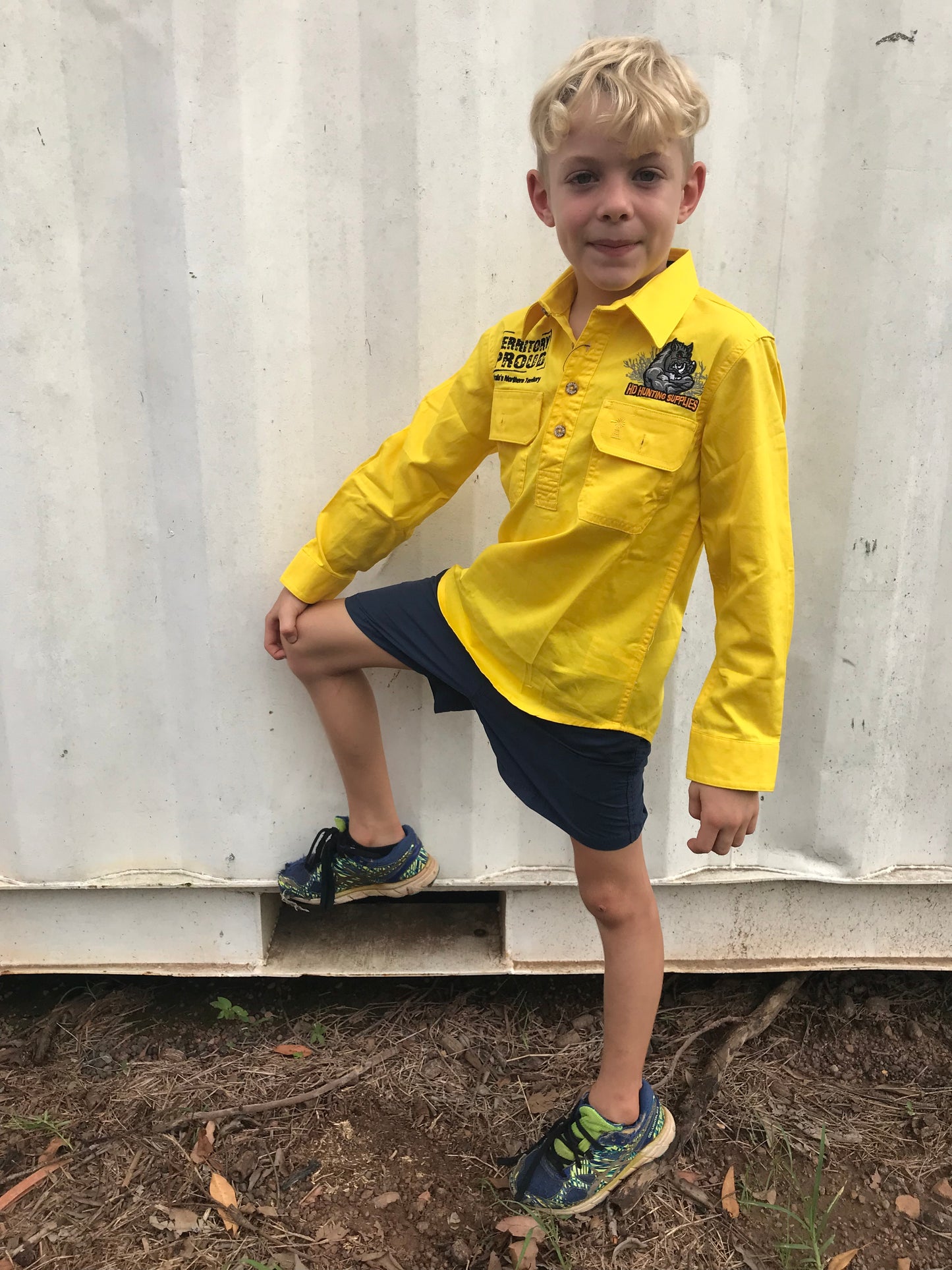 HD PILBARA WORK SHIRTS- KIDS