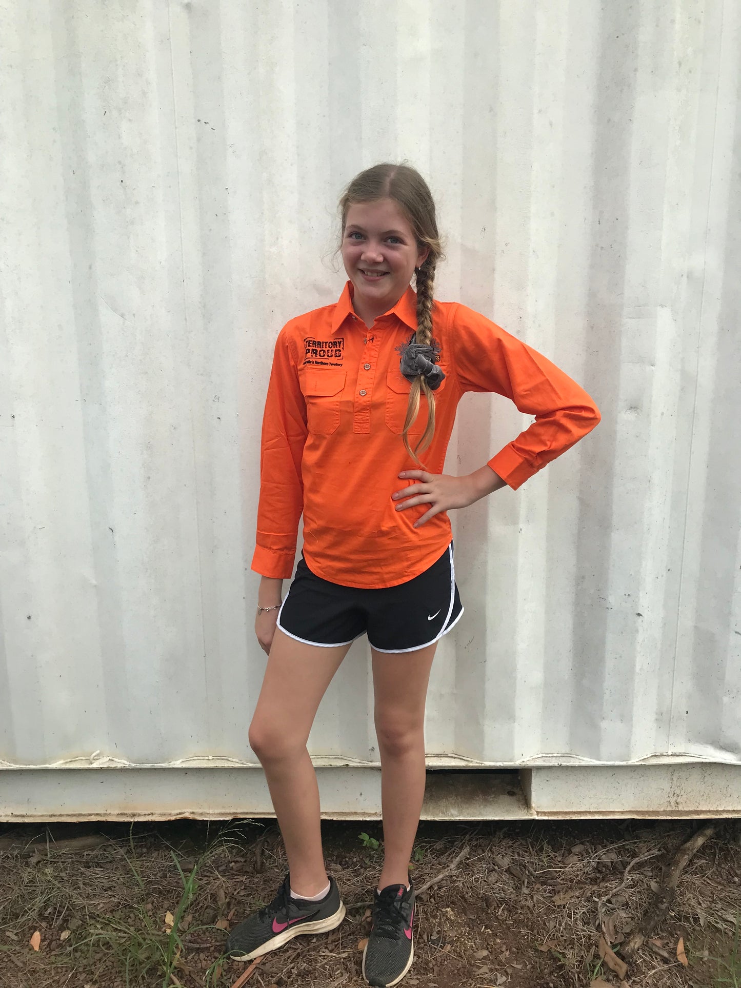 HD PILBARA WORK SHIRTS- KIDS