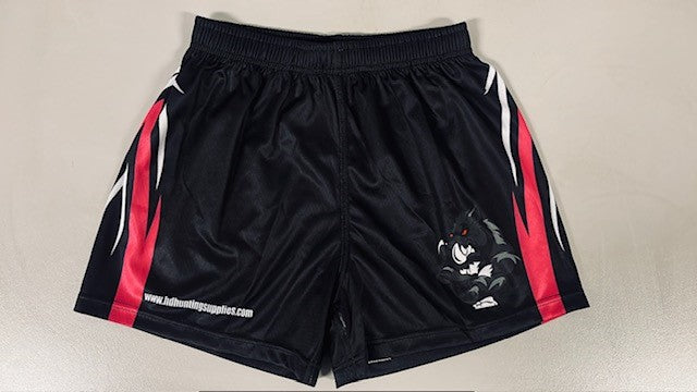 HD HUNTING FOOTY SHORTS - PINK