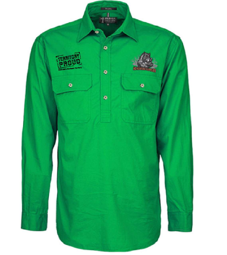 HD PILBARA WORK SHIRT - MEN'S