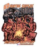 HD Hunting Fishing Shirt (Camp dog design)
